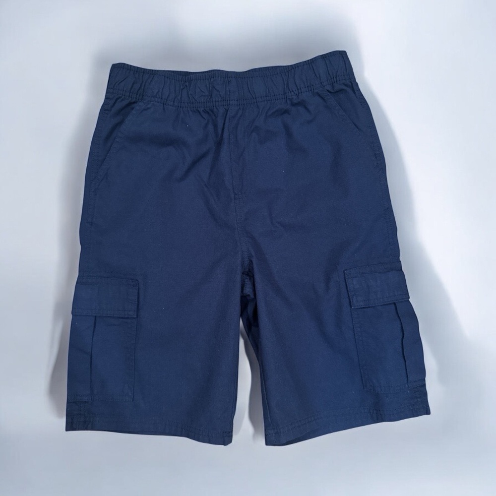 Children’s Place Tidal Blue Cargo Shorts Elastic Waist size 16 NWOT